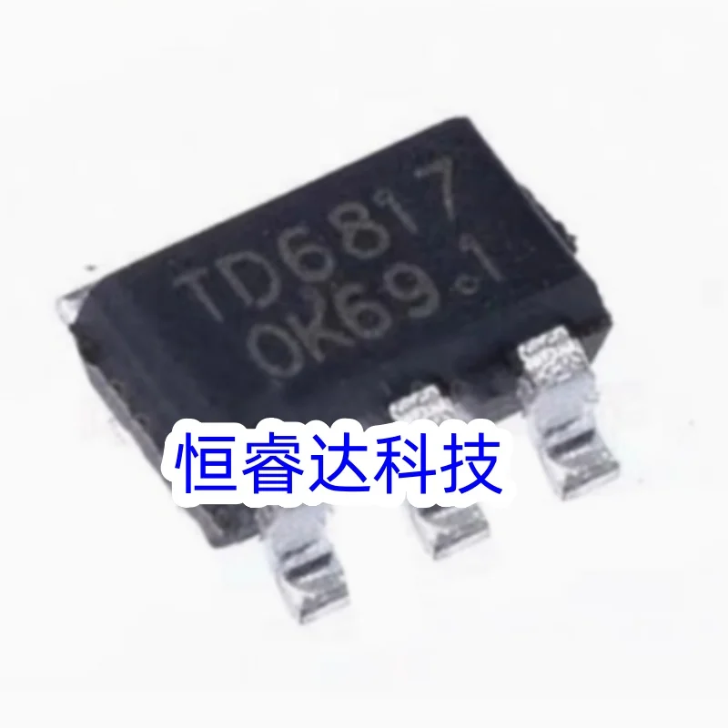 30pcs/lot TD6817 SOT23-5 1.5MHz,2A new and original