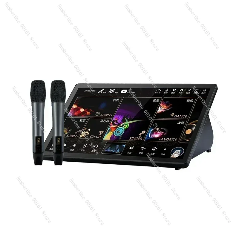 

15.6 5in1 4T Professional Portable Karaoke Player Durable Using Karaoke Machine Home Theater KTV System