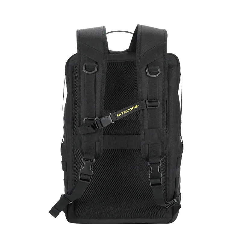 Sale Nitecore BP23 Multipurpose Commuting Large 23L Backpack Wearproof 600D Polyester Fabric Travel Outdoor Activities Daily Bag