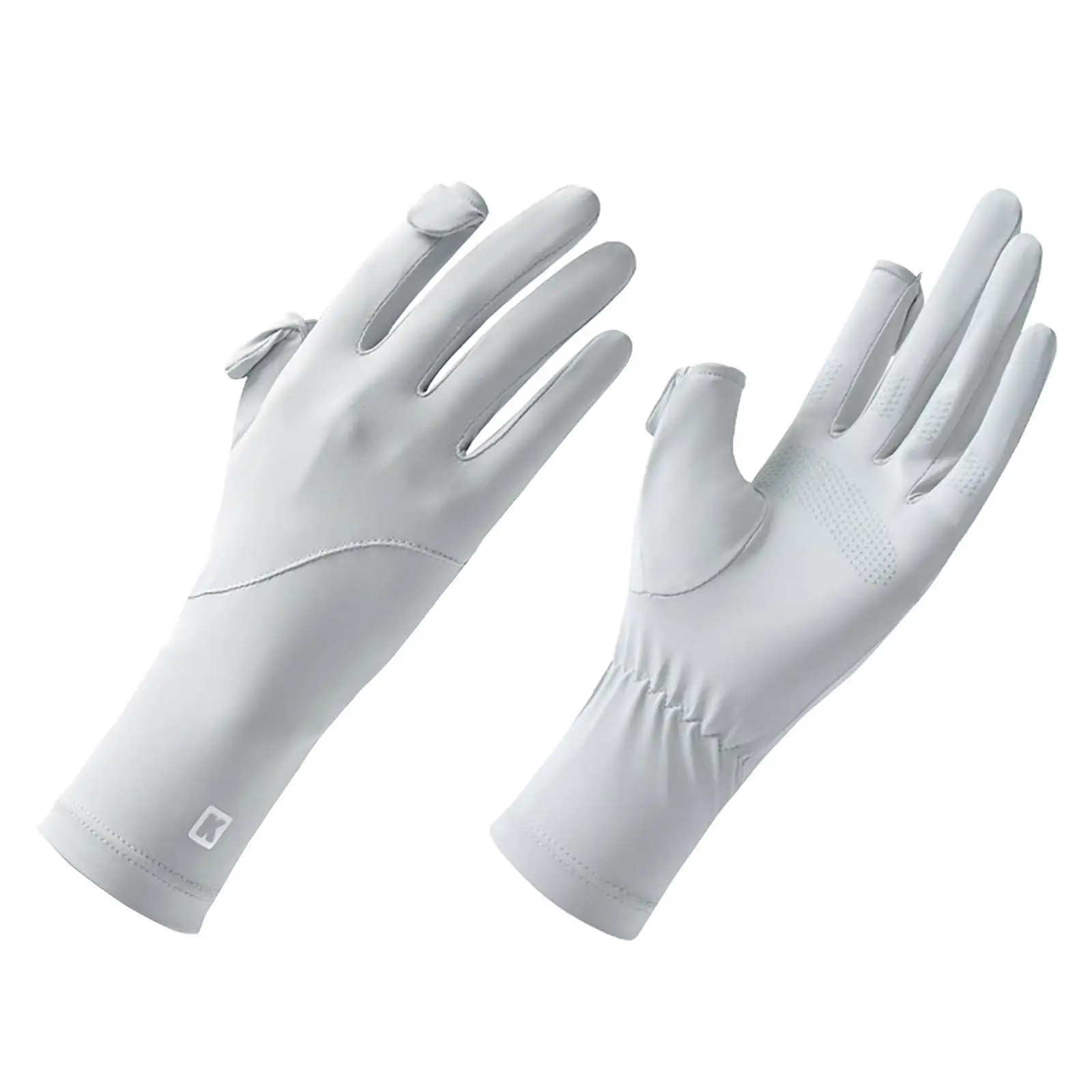 Women's Sun Protection Gloves, Touch Screen Driving Gloves, Non-Slip, Cycling