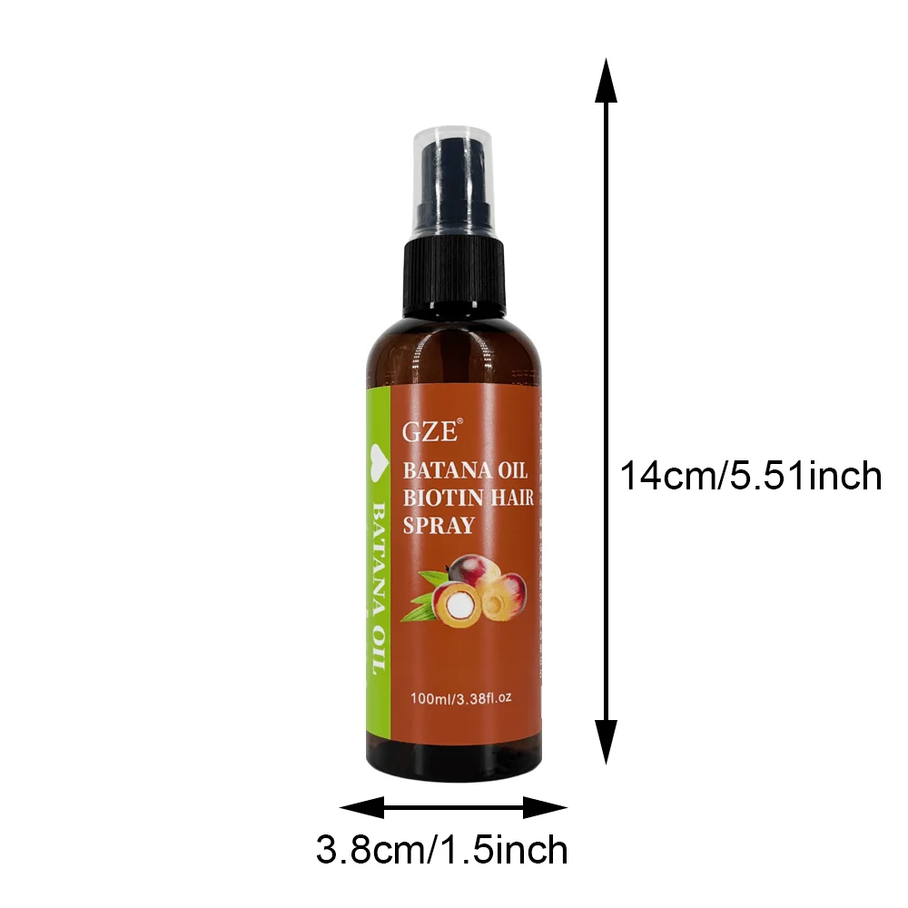 بخاخ الشعر بزيت البيوتين من جي إيه | بلسم ترك للتألق والقوة | حامي الحرارة، التحكم في التجعد وإصلاح الضرر #5