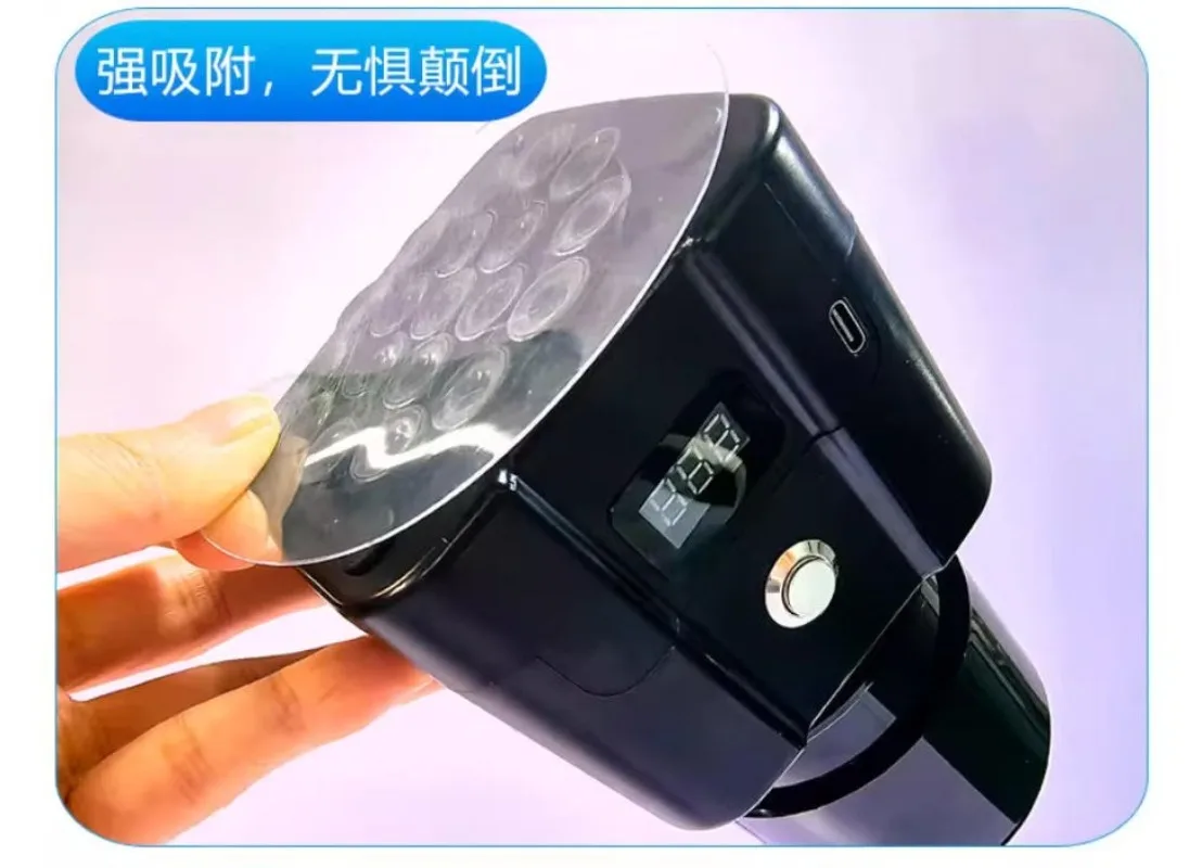 

Electric Paint Shaker Machine - Hands-Free Vibrating Agitator, for Nail Polish, Tattoo Ink & Model Paint