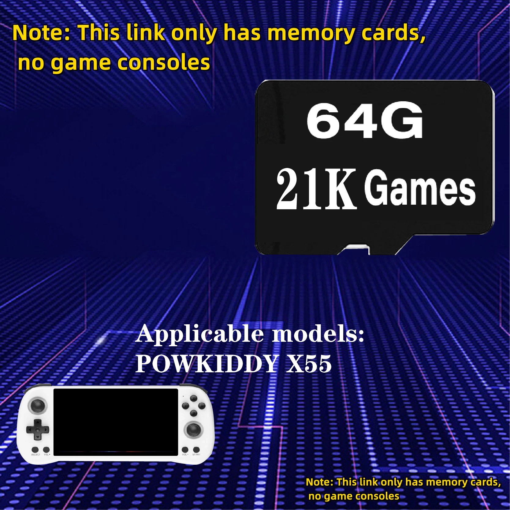 For POWKIDDY X55 TF Card  Tons of Games 80000 GAMES TF Card Preloaded Games PSP Retro Handheld Game Memory Card