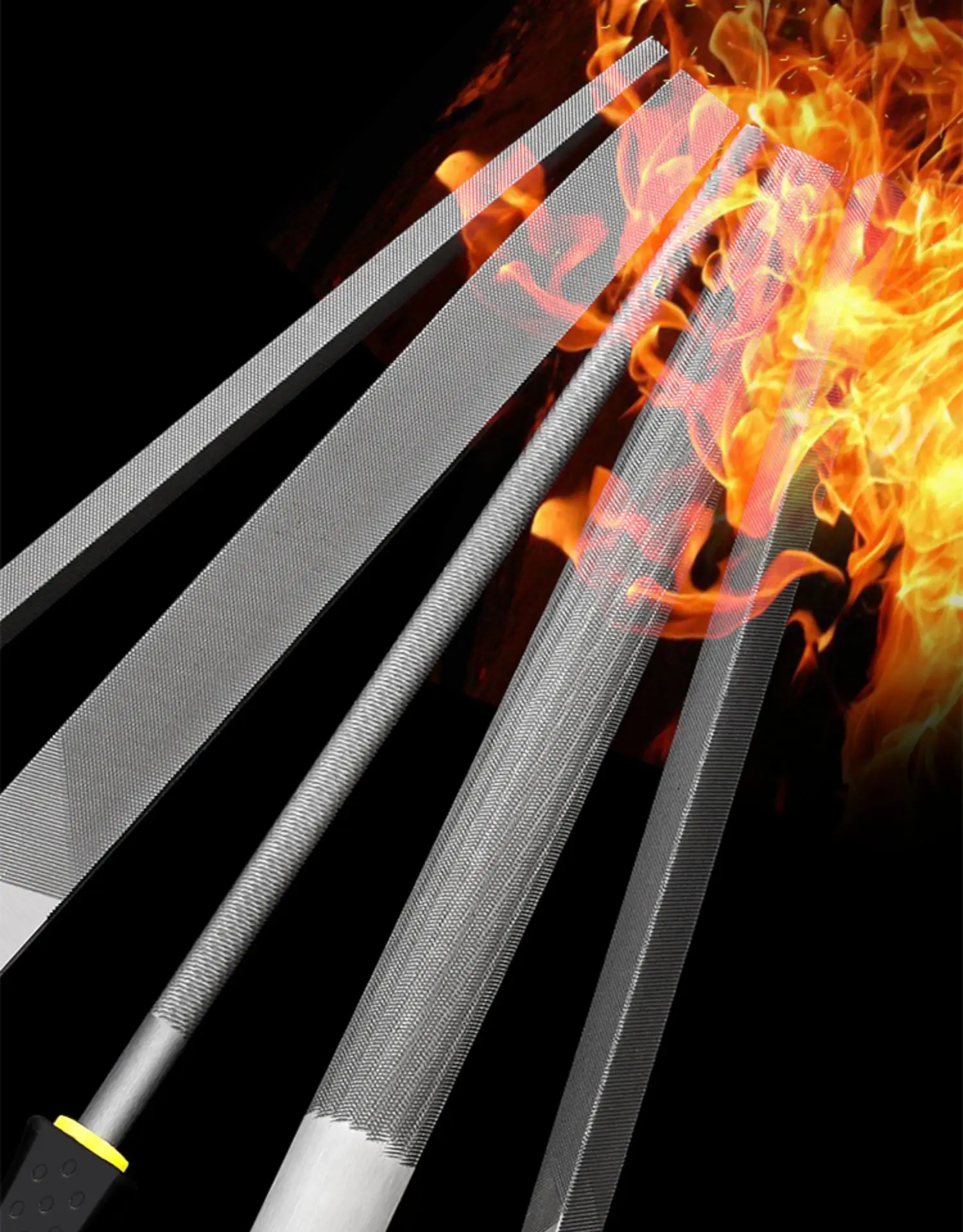 6-12" Feilen Schleifwerkzeuge Diamant Stahlfeile Zimmermann Reibmesser Hartmetall Drehfeile Metallfeile Holzbearbeitung Handwerkzeuge – Detail 10