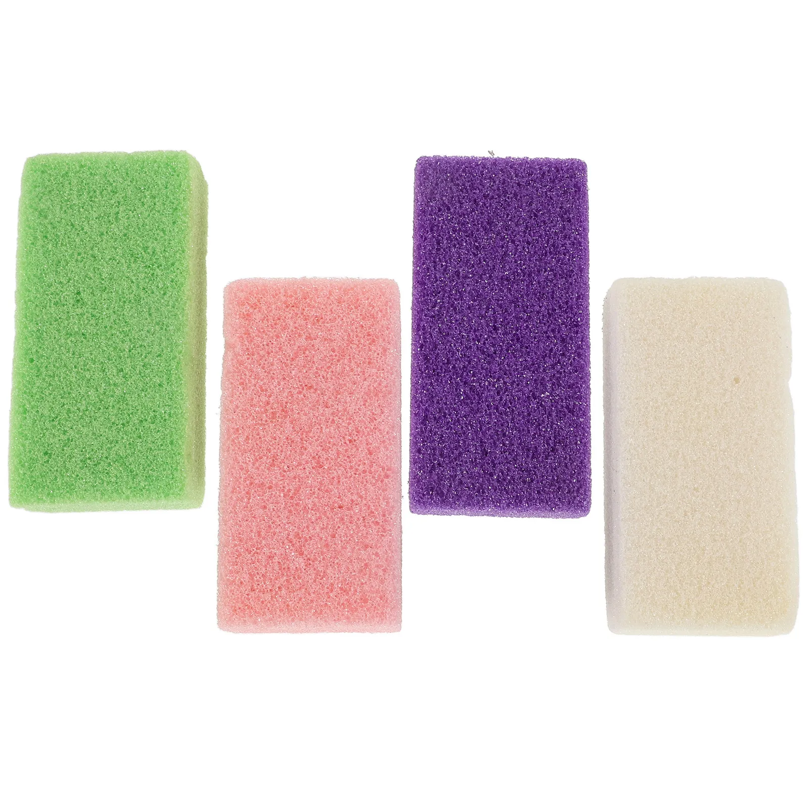 4Pcs Foot Callus Removers – Pumice Stones & Pedicure Rasps for Men and Women, Dead Skin Removal Tools