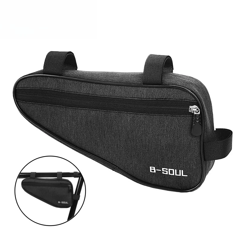 

Bicycle Triangle Bag Front Tube Frame Saddle Storage Bag Waterproof Pouch Durable Bike Versatile Durable Bag Bicycle Accessories