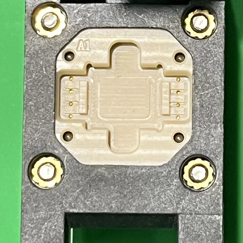 KLD SOW8 SO-8W HTOL Burn in Test Socket for Digital Isolator & Isolated CAN Chip JEDEC HTOL High‑Temperature Aging Socket OEM