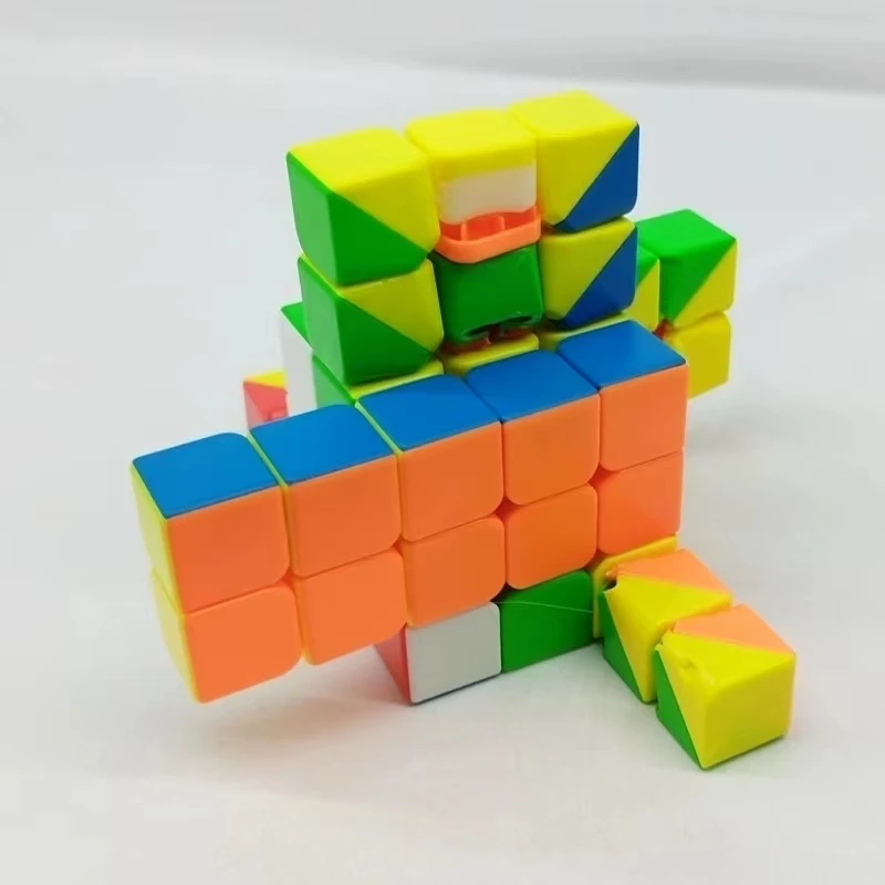 Camouflage Cube False 3x3x5 Cuboid Magic Cube Fake 335 Cubo Magico Puzzle Antistress Toys For Boy Children Educational Toys