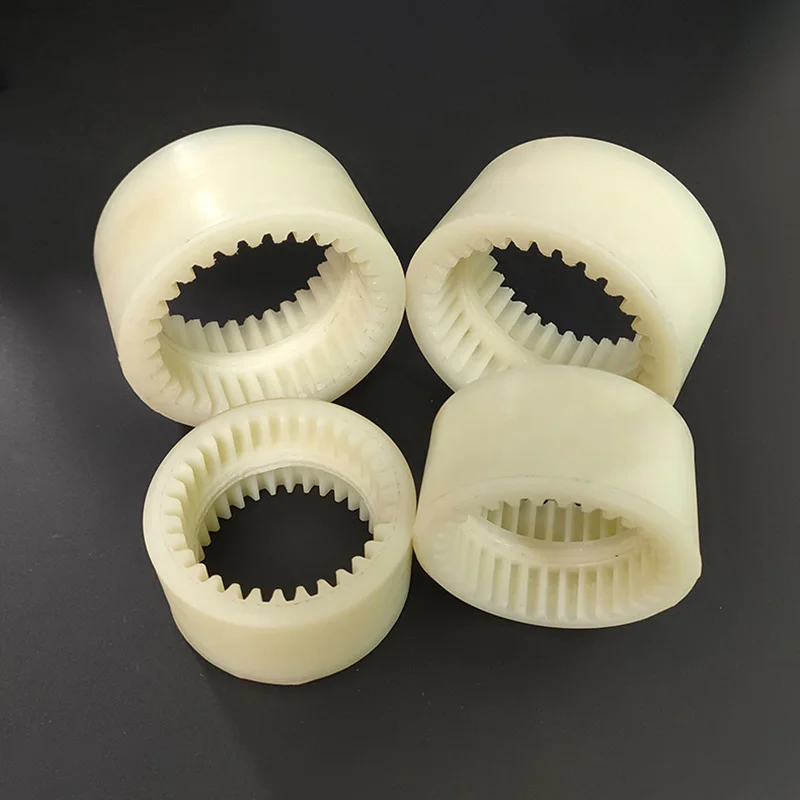 Inner Tooth Nylon Sleeve Inner Tooth Gear Coupling Accessories Oil Pump Motor Special Joint High Torque Connection Sleeve