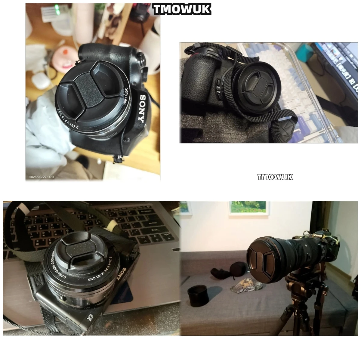 

For OLYMPUS PEN E-PM12345678910 E-M1 510 OM E-520 Camera Lens Cap Protective Cover Center Pinch Snap-on 49mm 52 55 58 62 67 72