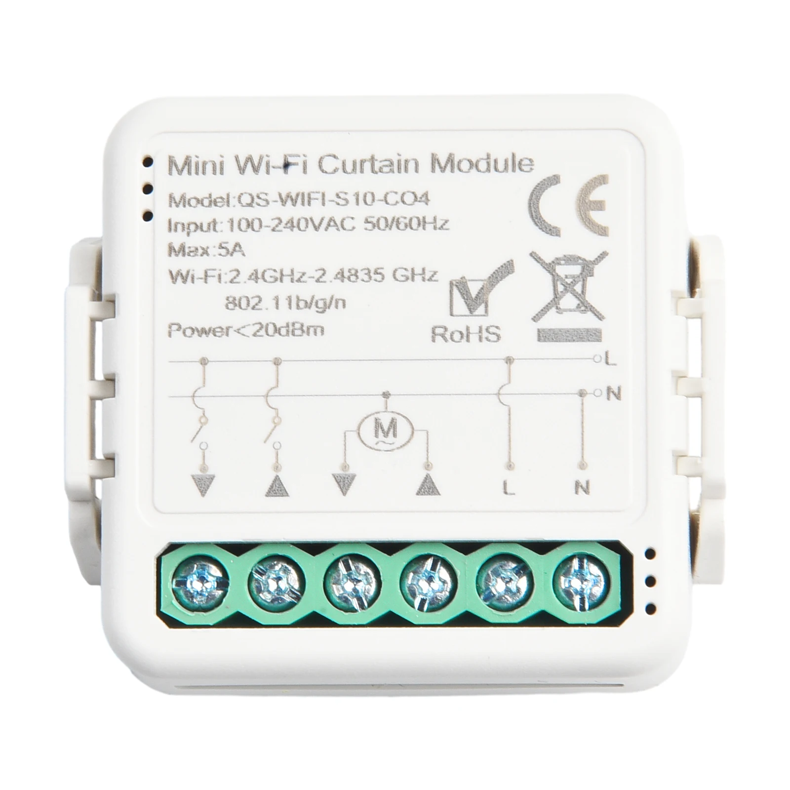 

Automated Curtain Control Voice and App Control Timer Schedule For ZigBee Smart Shutter Switch Module for Smooth Operation