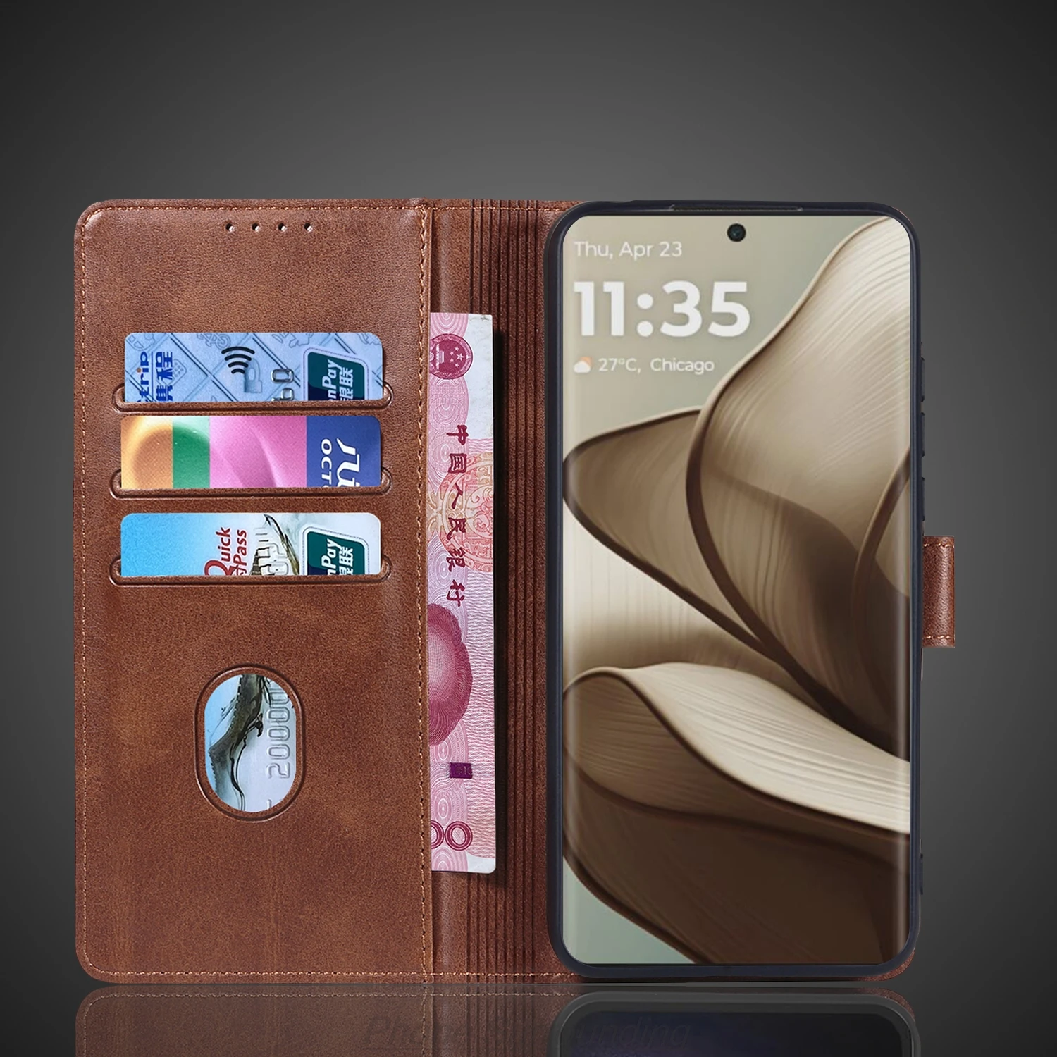 محفظة حافظة جلدية لهاتف موتورولا موتو إيدج 50 / 50s Pro Pu حقائب هاتف جلدية حافظة واقية كابا Fundas Coque #4