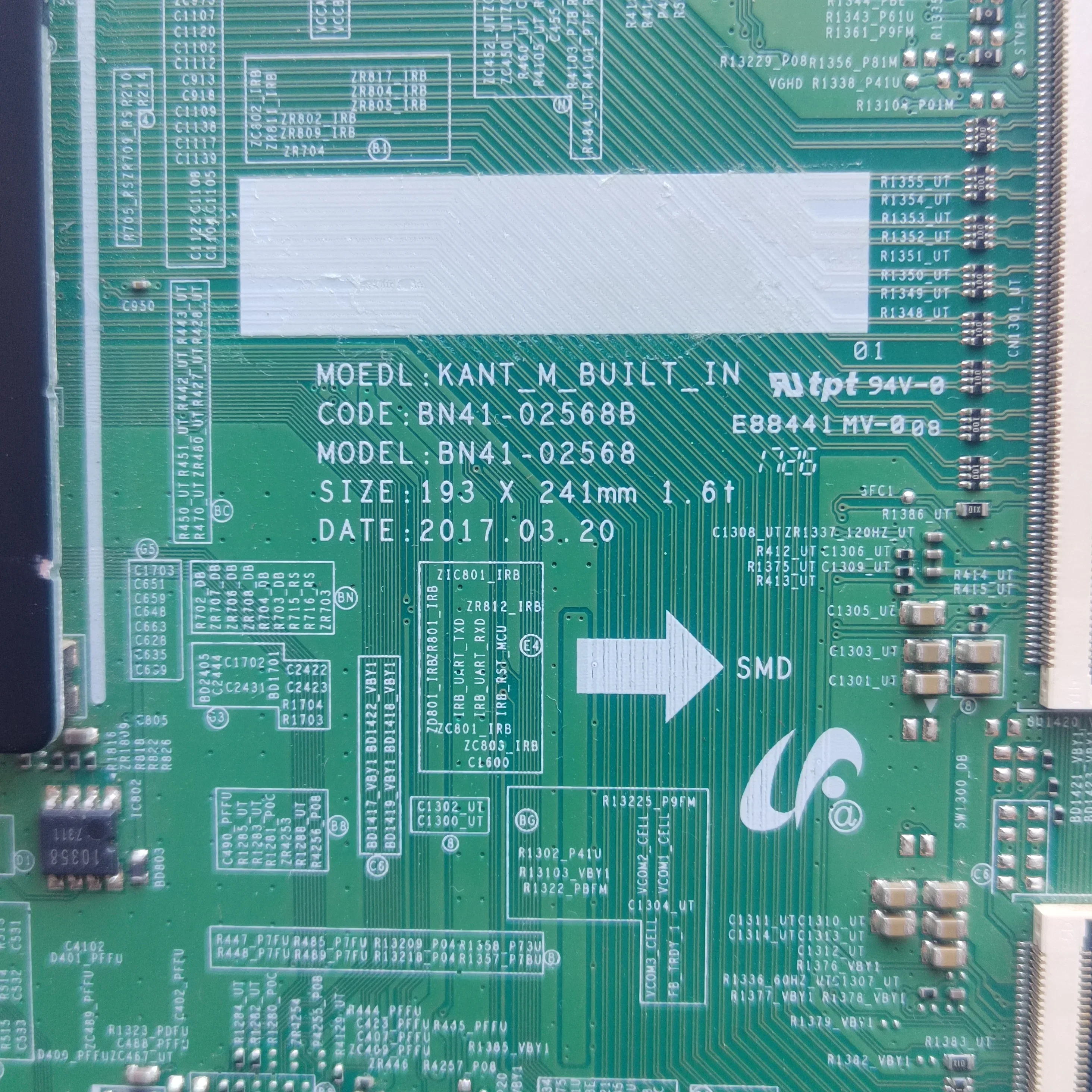 Scheda madre originale BN41-02568A BN41-02568B per TV UN65MU6290 muslimun65mu6300 scheda madre muslime55mu6500