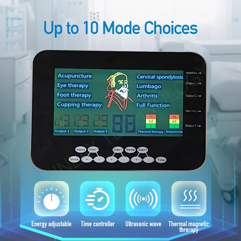 Hot Selling Portable Physiotherapy and Electrotherapy Comprehensive Therapy Machine Health Care Product