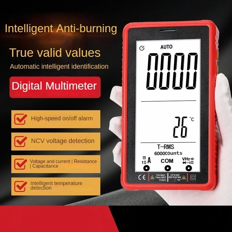 SK520A Digital Professional Multimeter Non-contact Voltage Tester Portable For Mobile Phone Overhaul Equipment Testing