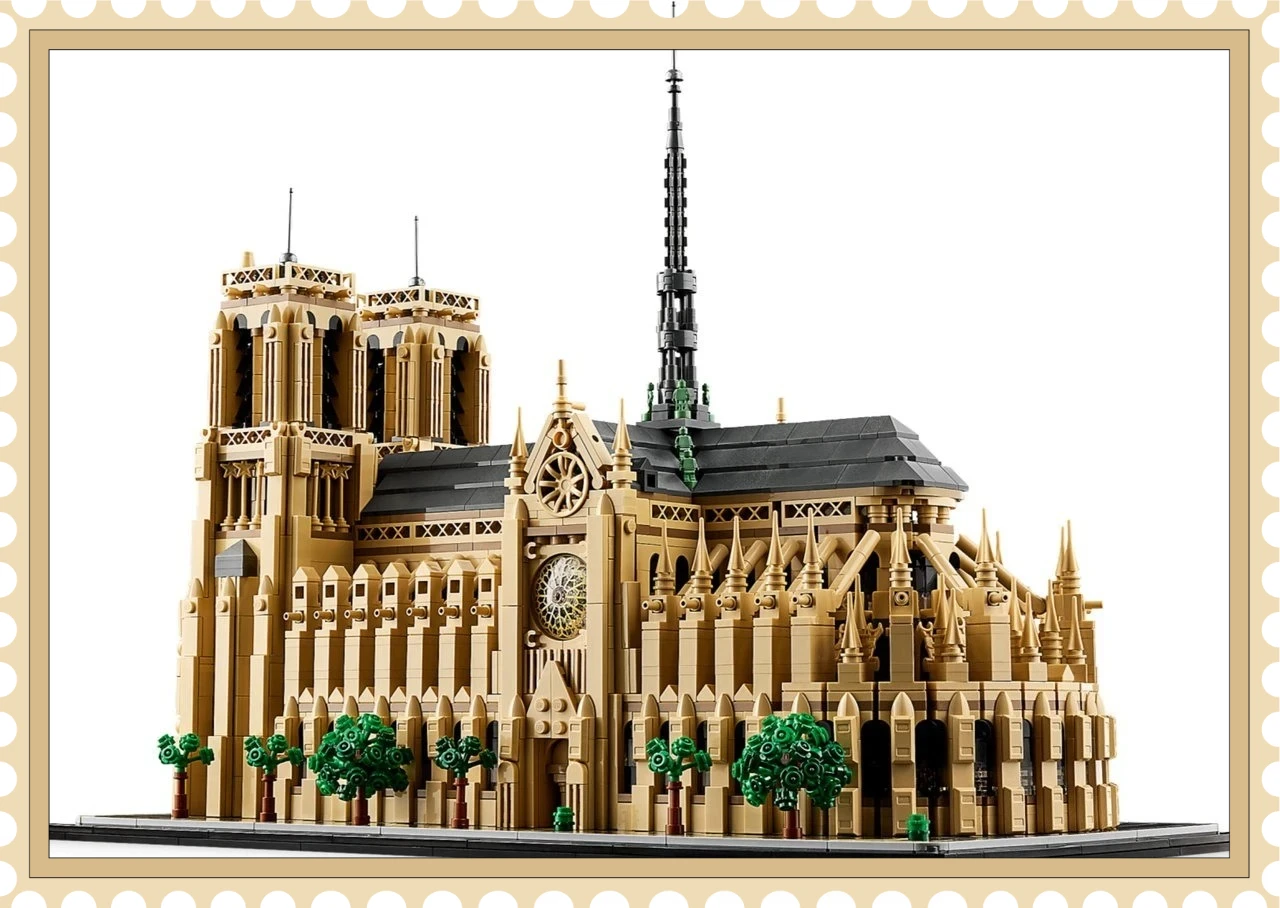 

Paris Architectural Model Building Blocks Sets Compatible With Legoed Particles Suitable For Christmas Gifts Model toys