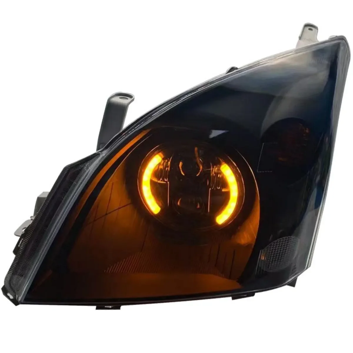 Car Front Headlight for Toyota land cruiser 2700 LC120 Daytime Running DRL Head lamp Low High Beam Angel eyes