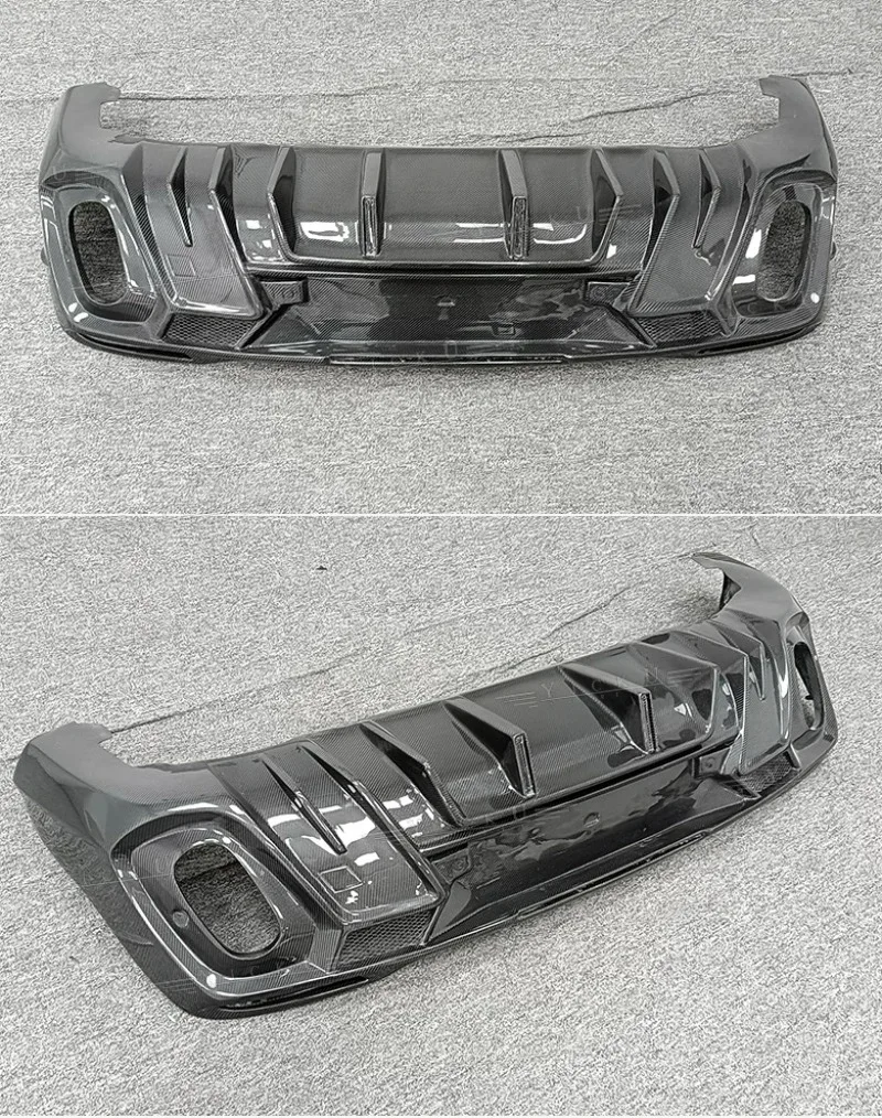 Aero-Enhanced FORBenz GLE Coupe LD Style Carbon Fiber Rear Diffuser Spoiler Body Kit