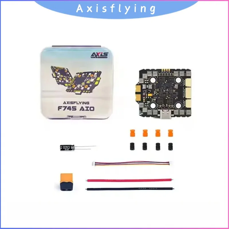 

Axisflying Argus F745 AIO FC 40A BlHeli32, ICM-42688P Gyro 5V 12V Dual BEC for FPV Freestyle Drone RC Build