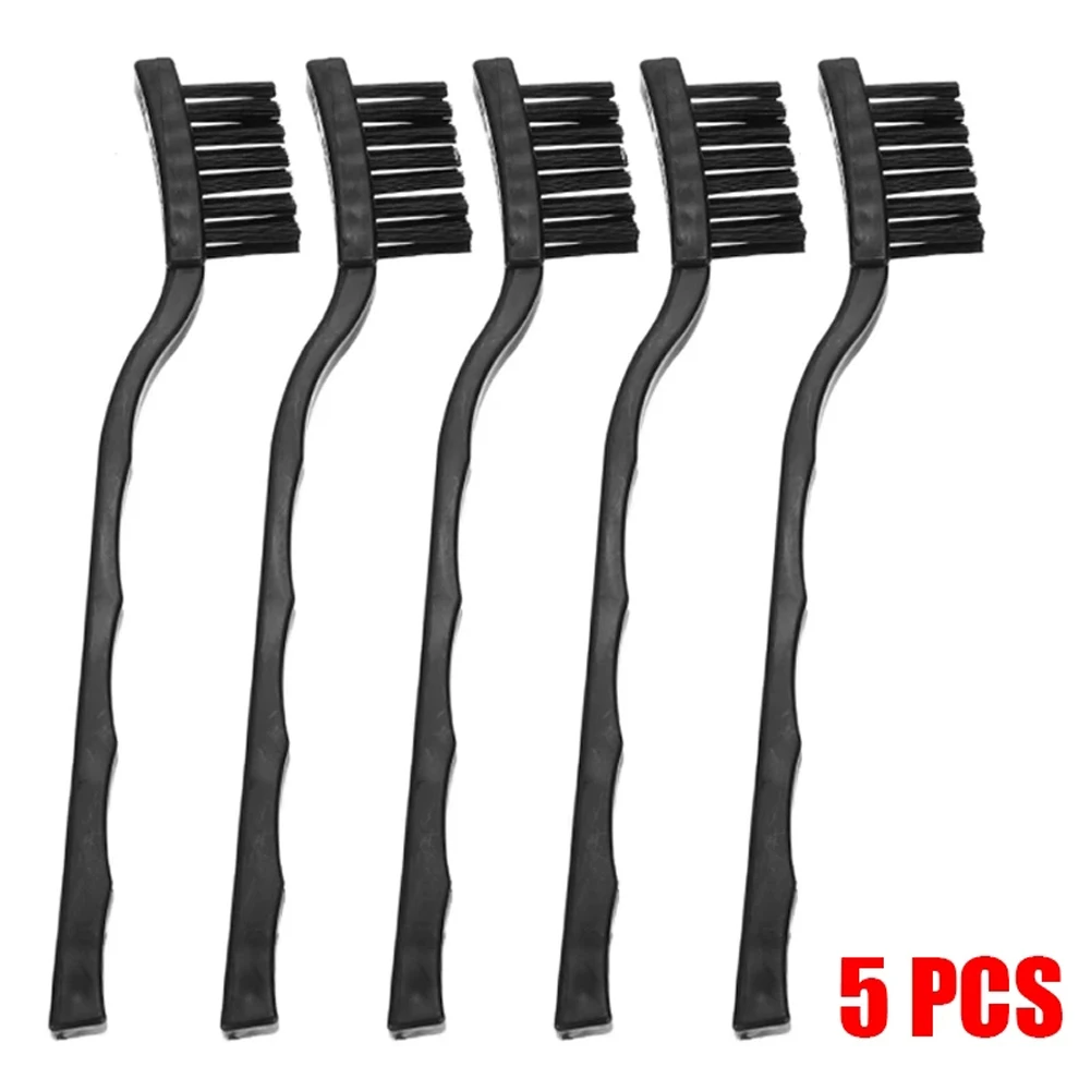 ESD Brush Anti-Static Brush Remove Dirt On PCB Anti-Static Black 15×30mm Head Size Cleaning Brush Plastic Brush