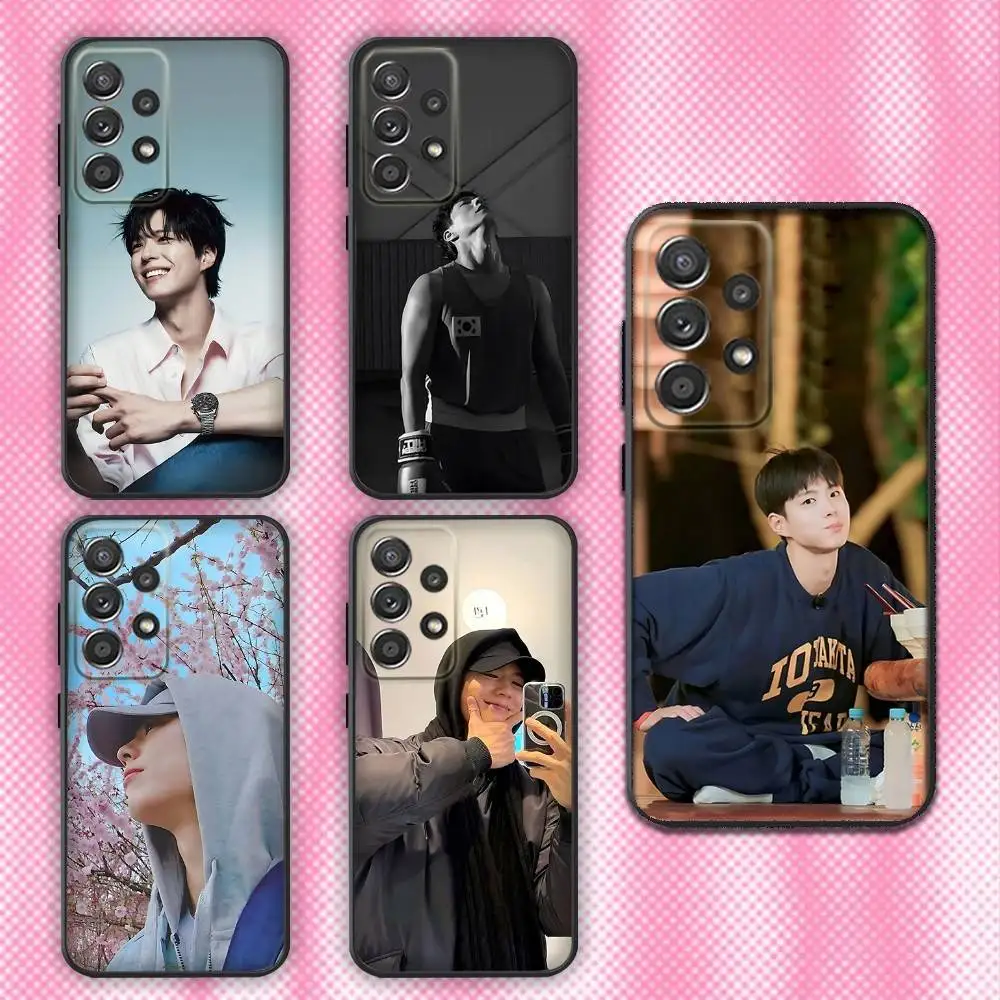 

P-Park Bo-Gum Good boy Phone Case For Samsung Galaxy A13,A21s,A22,A31,A32,A52,A53,A71,A80,Soft Black Shell