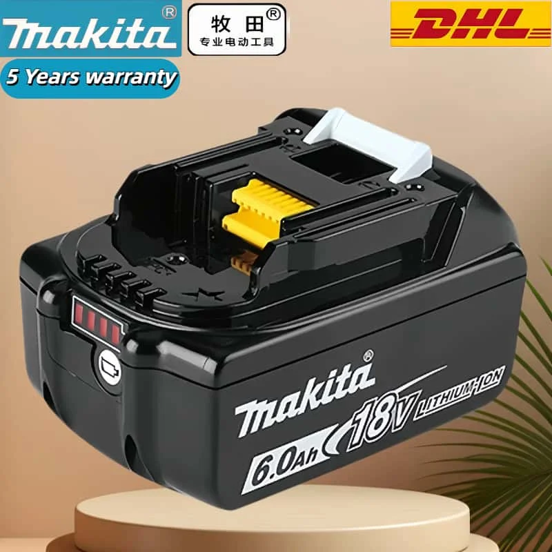 

18V Makita Battery 2Ah/3Ah/5Ah/6Ah Rechargeable battery.For Makita BL1830 BL1840 BL1850 BL1860 BL1815 LXT400 Battery replacement