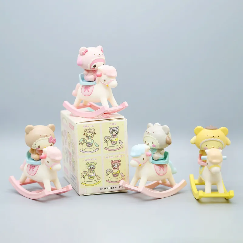 جديد في المخزون Kt القط شخصية الحيوان زي صندوق أعمى Yugui الكلب باشا الكلب لطيف حصان طروادة نمط سطح المكتب ديكور مفاجأة الهدايا