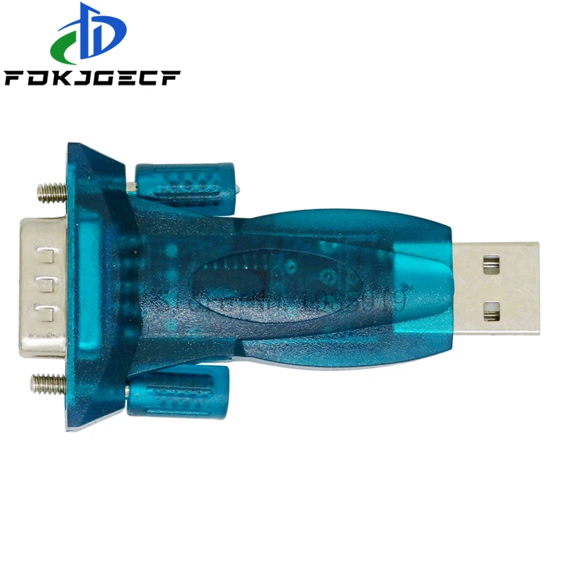 HL-340 USB إلى RS232 COM منفذ المسلسل المساعد الشخصي الرقمي 9 دبوس DB9 محول دعم Windows7-64