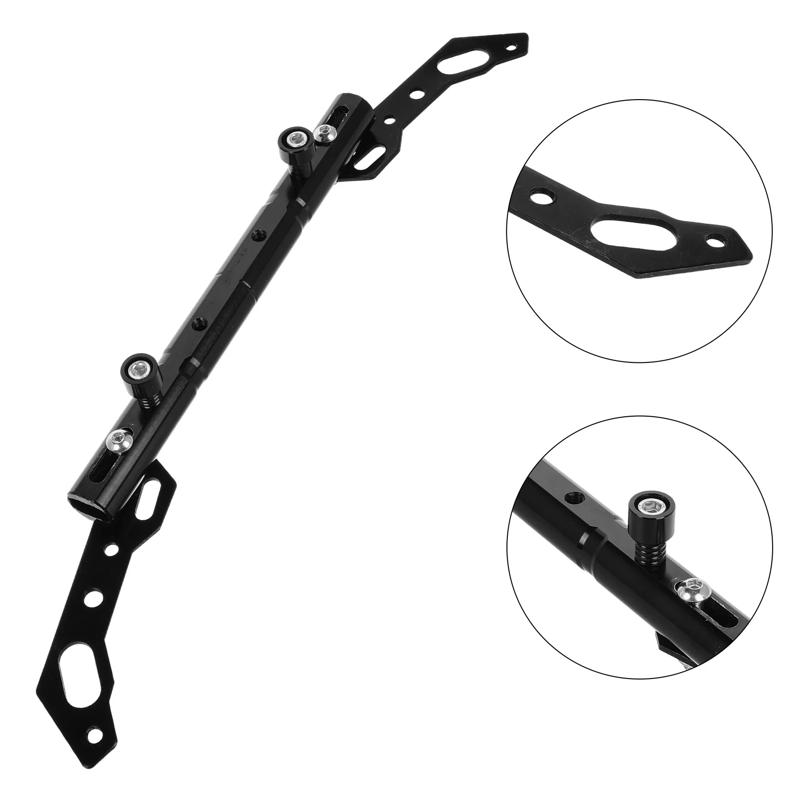 

Motorcycle Handlebar Balance Bar Metal Reinforcement Bracket For Electric Motorcycles Durable Adjustable Crossbar Extension