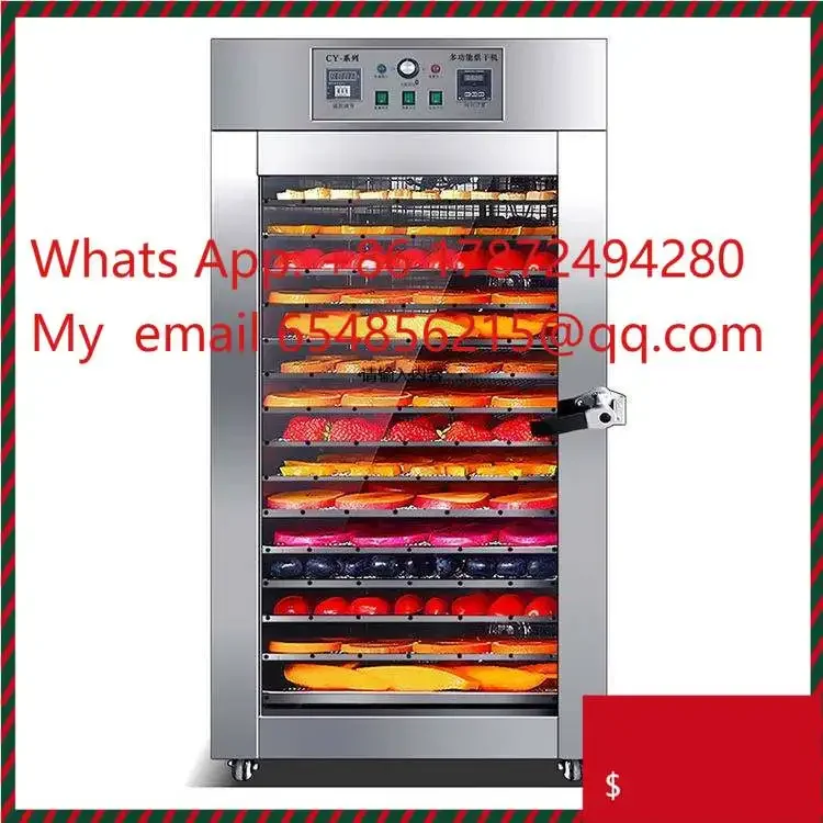 Commercial Stainless Steel Food Dehydrator for Vegetables & Fruits