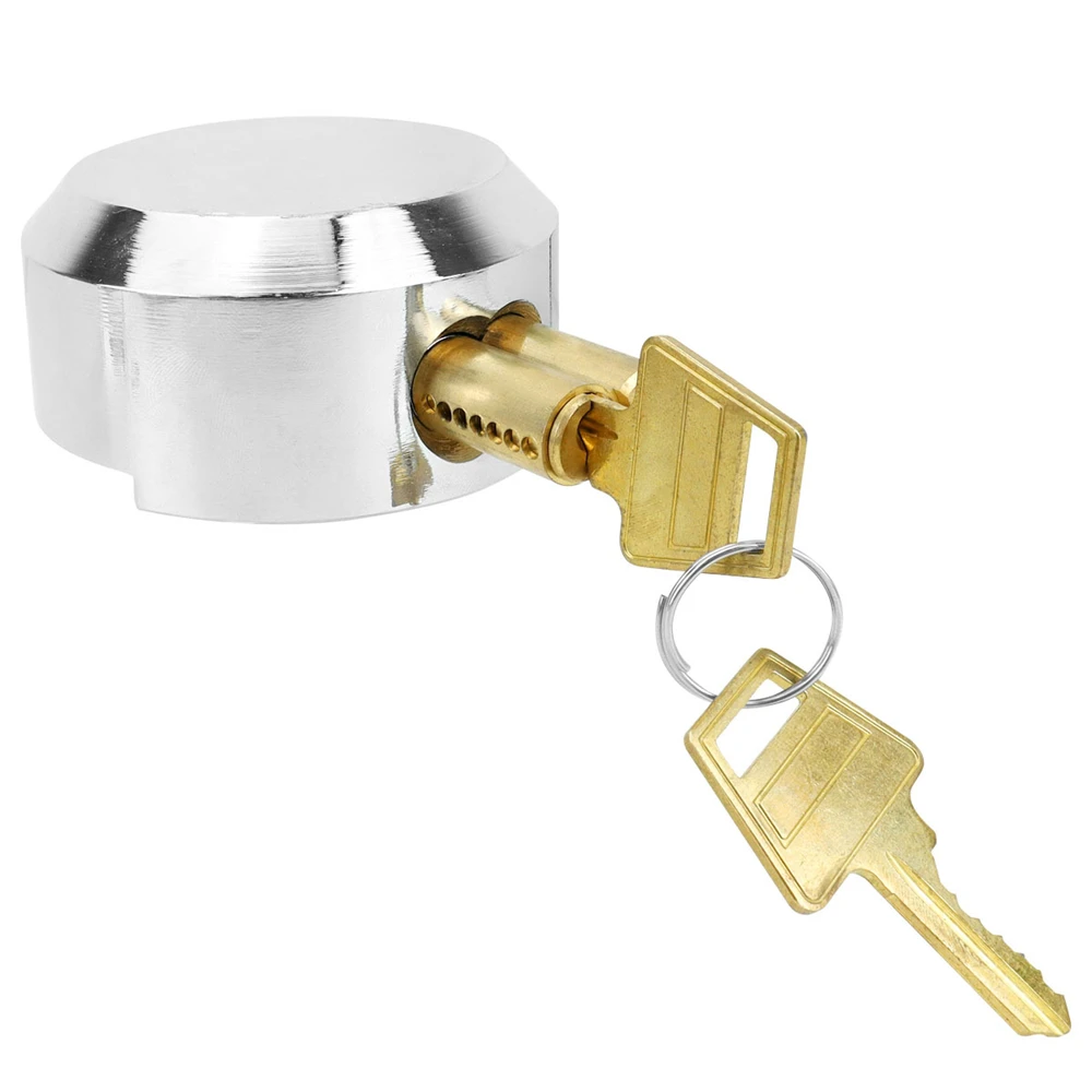 

Heavy Duty Puck Lock and Hasp,High Security Steel Hidden Shackle Keyed Alike Padlocks for Trucks,Gates,Vans and Vending Machines