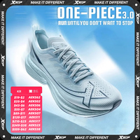 Xtep One Piece Model 3.0 Men Running Shoes 2025 Spring Comfortable Stability Cushion Rebound Racing Sneakers 875219110030
