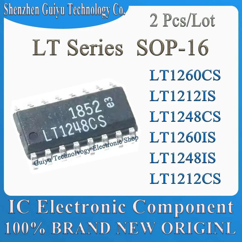 

2 Pcs/Lot LT1212CS LT1248IS LT1260IS LT1248CS LT1212IS LT1260CS LT1212 LT1248 LT1260 LT IC Chip