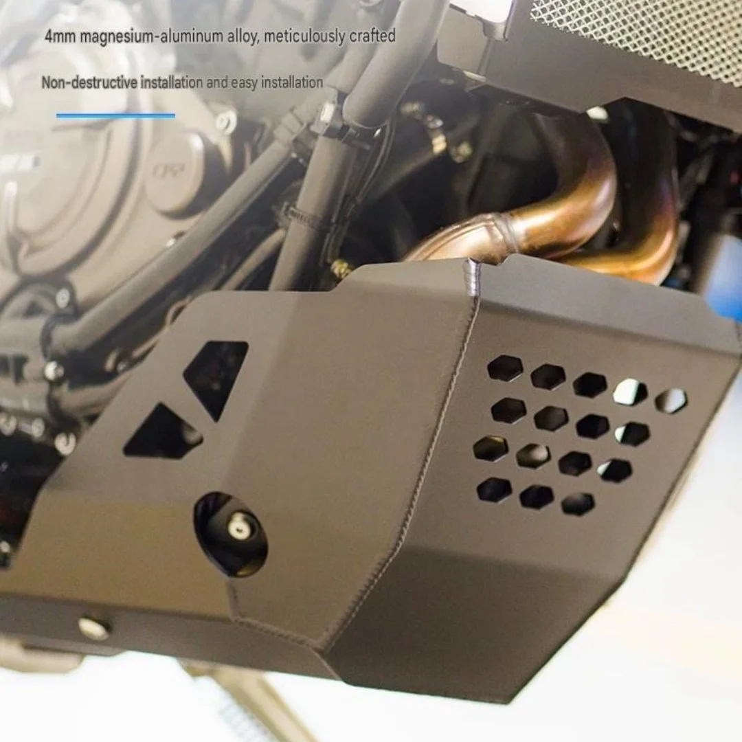 For the Yamaha T700-specific modification accessory - magnesium-aluminum alloy engine chassis guard plate