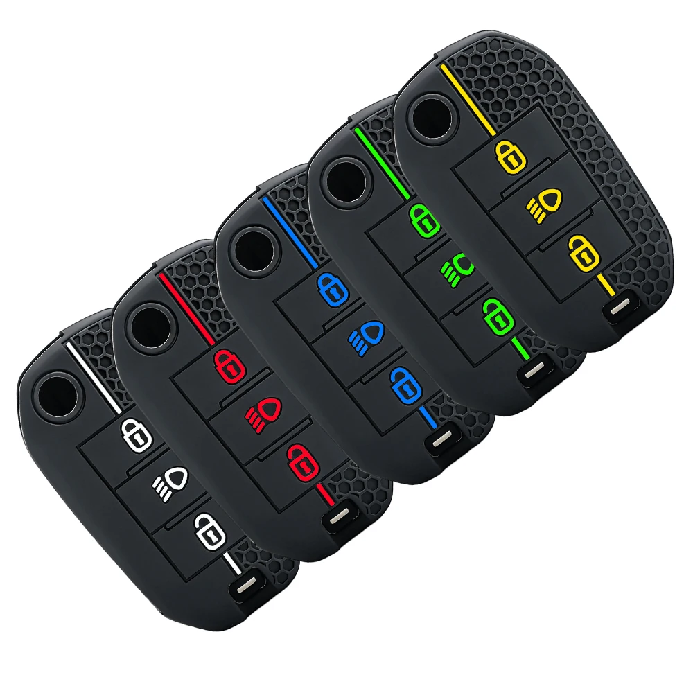 3 Buttons Silicone …