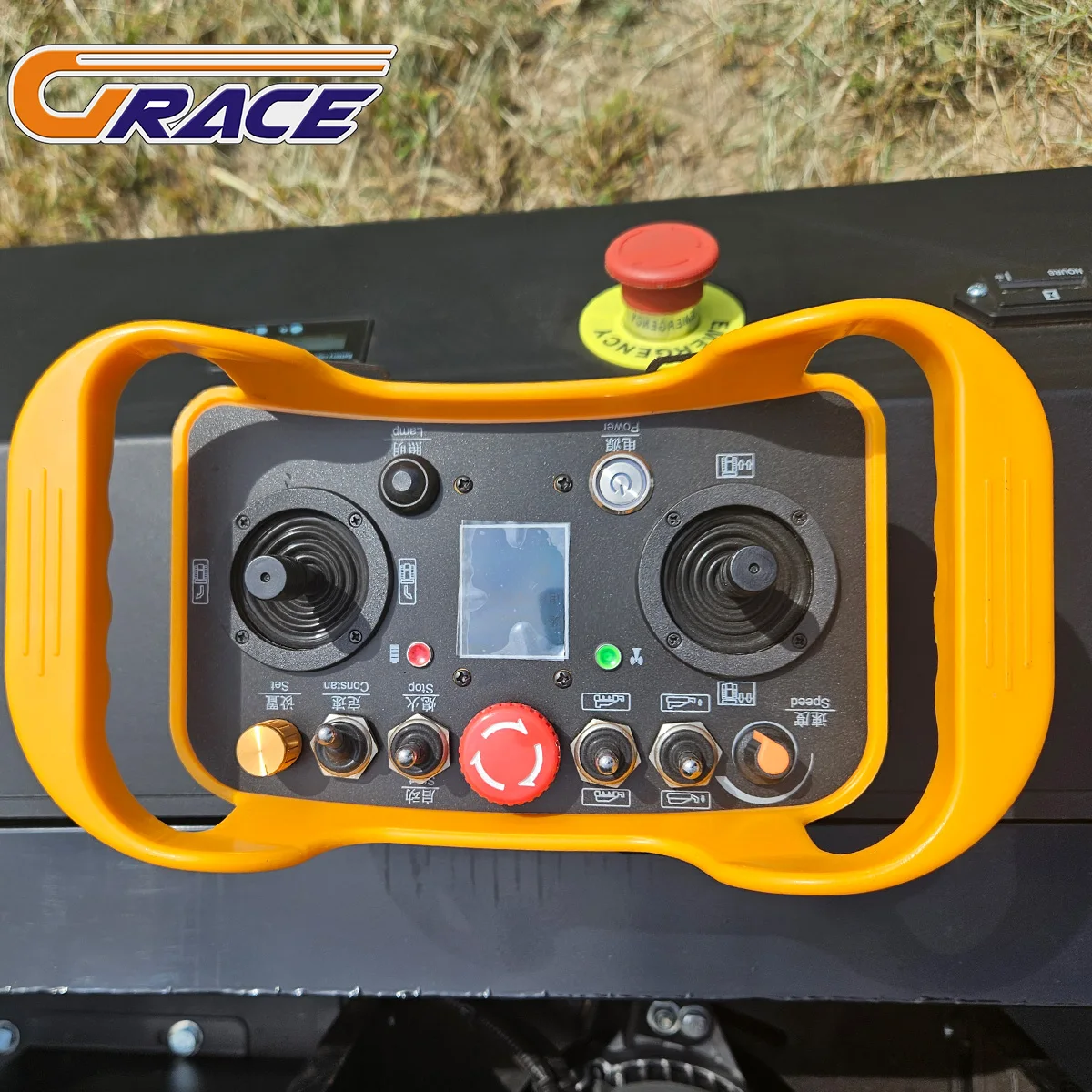 2025 New Brand Mini Belt Drive Tracked Lawn Mower Electric Drive Snow Blower Machine Remote Control Snow Removal Machine