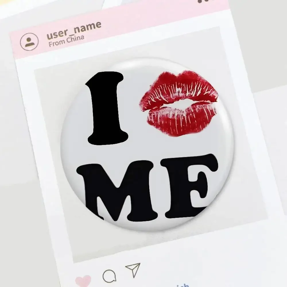 Y-Yoshitomo N-Nara Y2K Ästhetische weiche Anstecknadeln, lustige „I Love D-Domo“-Abzeichen, handgefertigte Brosche für Kleidung – Detail 13