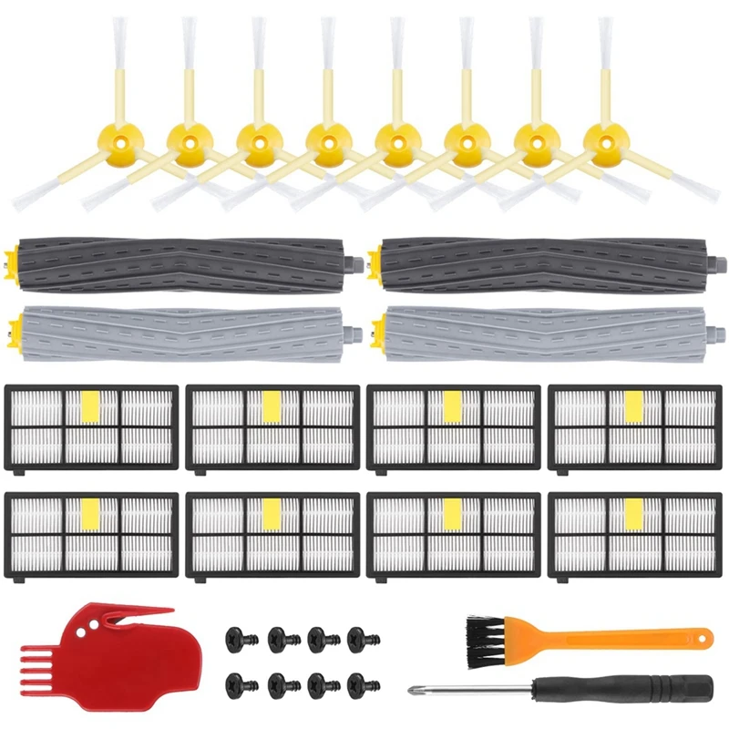 Replacement Parts For Irobot Roomba 800 900 Series 960 980 890 805 880 Roomba Spare Parts Filters, Brushs Replacement