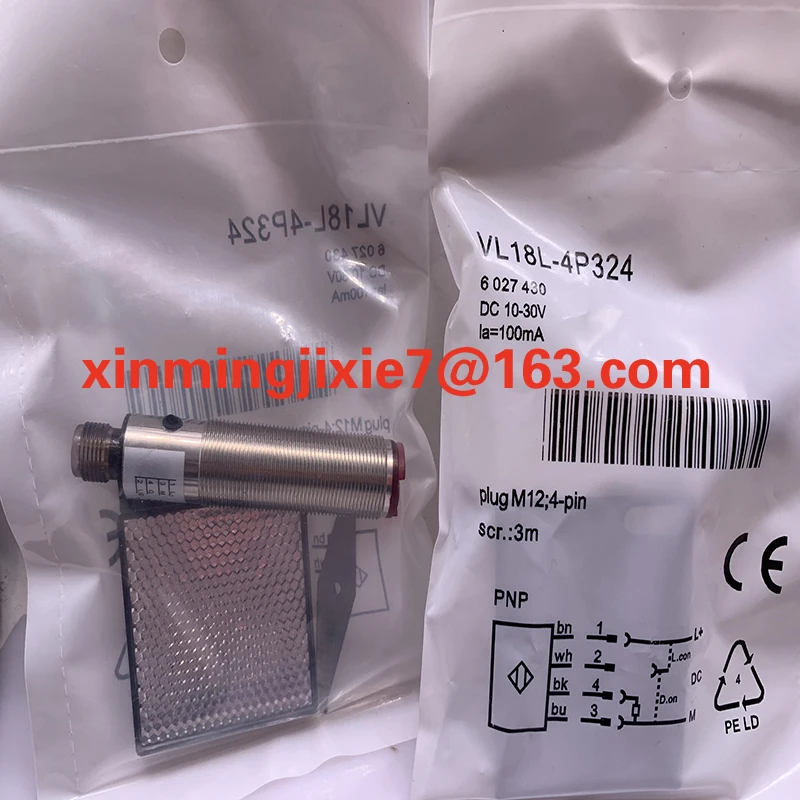 New sensor  VL18L-4P324 VL18L-4N324  VL180-2N42436 VL180-2P42436  VL18-4P3440 VL18-4P3340 optoelectronic switch in stock