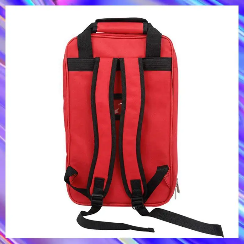 

Quality Drum Stick Storage Bag Cotton Thicken Portable Musical Percussion Sticks Storage Backpack Instruments Accessories (Red)