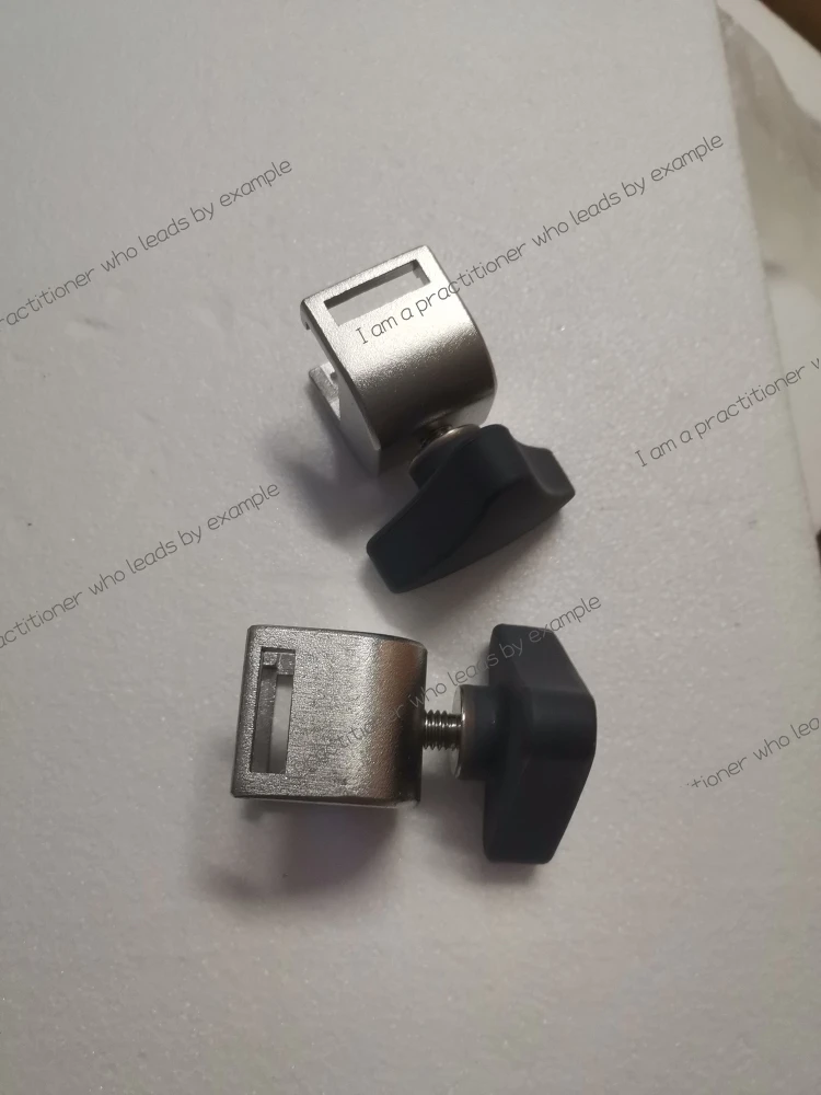 

Square retainer, square clip accessories, silicone knob