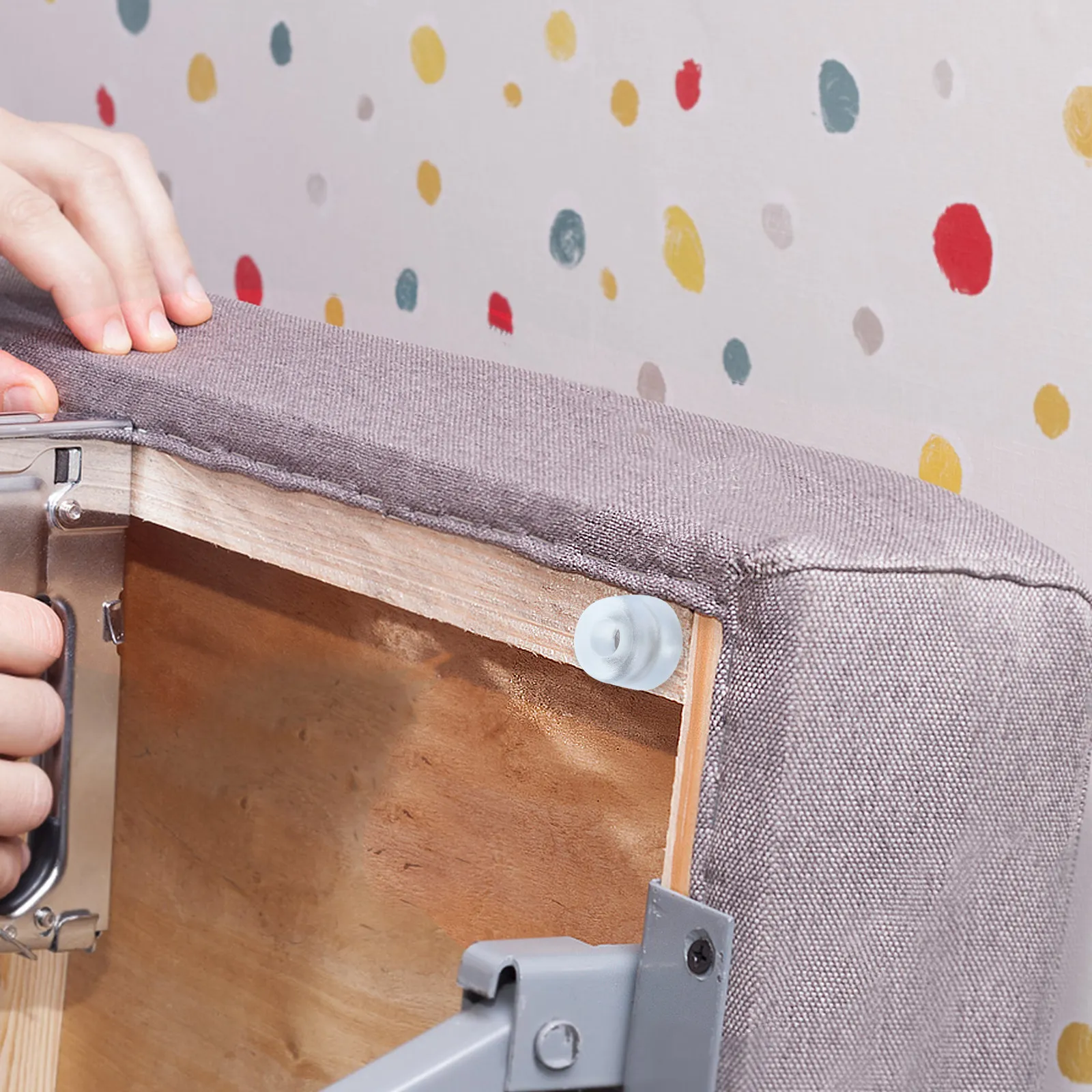 

100 шт. круглых защитных накладок для ножек мебели, нескользящие ПВХ-подушечки для стульев, столов, диванов, для твердых полов и ковров, увеличивающие высоту