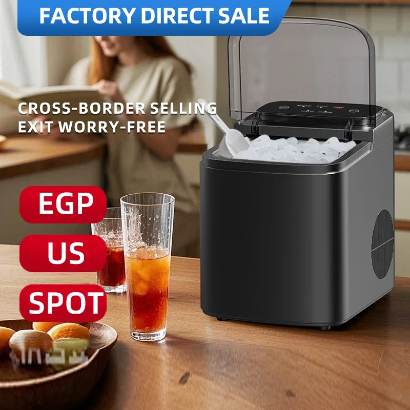 2025 NEW Design Ice Maker Ice Making Machine for Home Use with Factory Price Portable Countertop Automatic Ice Maker Machine