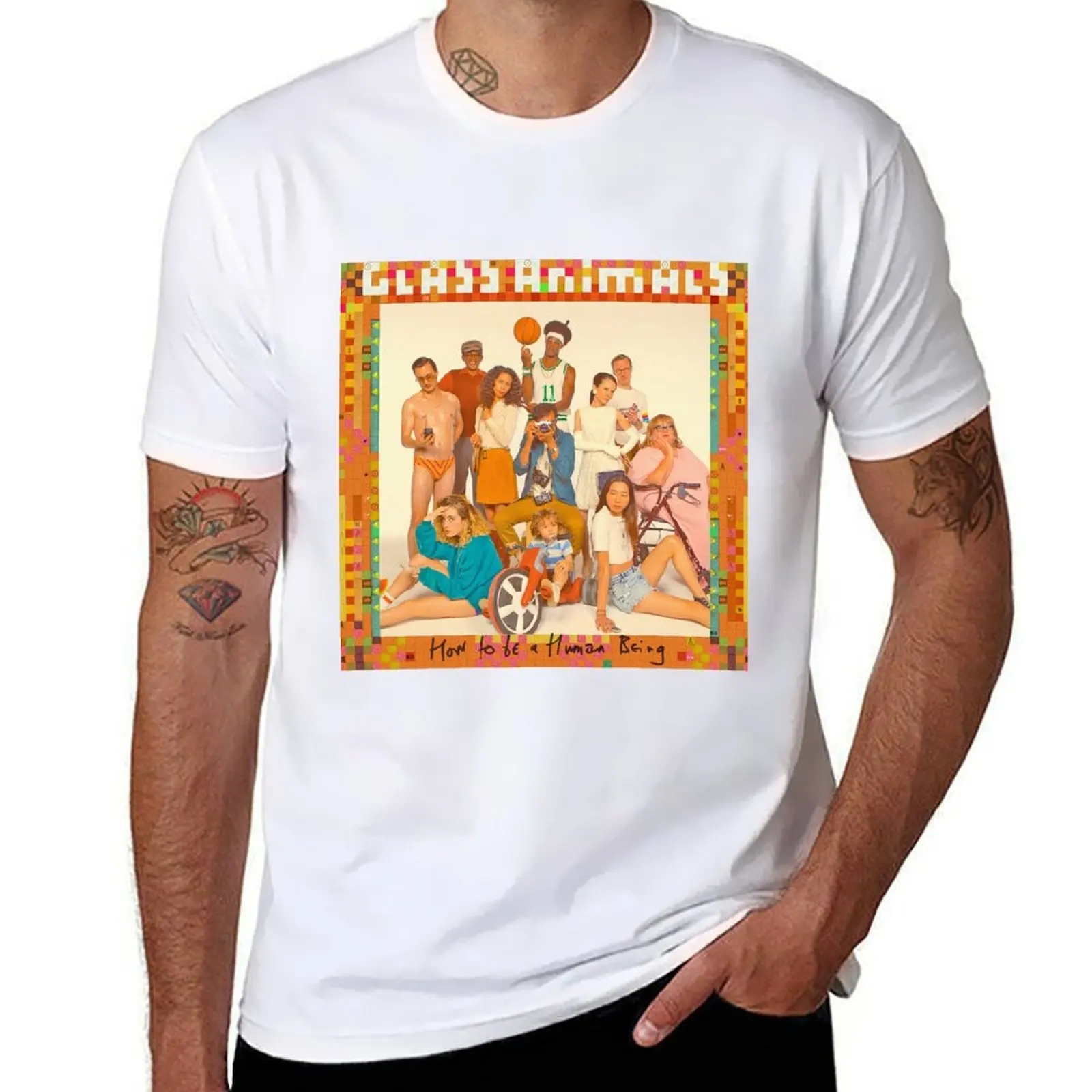 

Glass Animals - album cover T-Shirt g man t shirts for men funny t shirts cotton T-Shirt