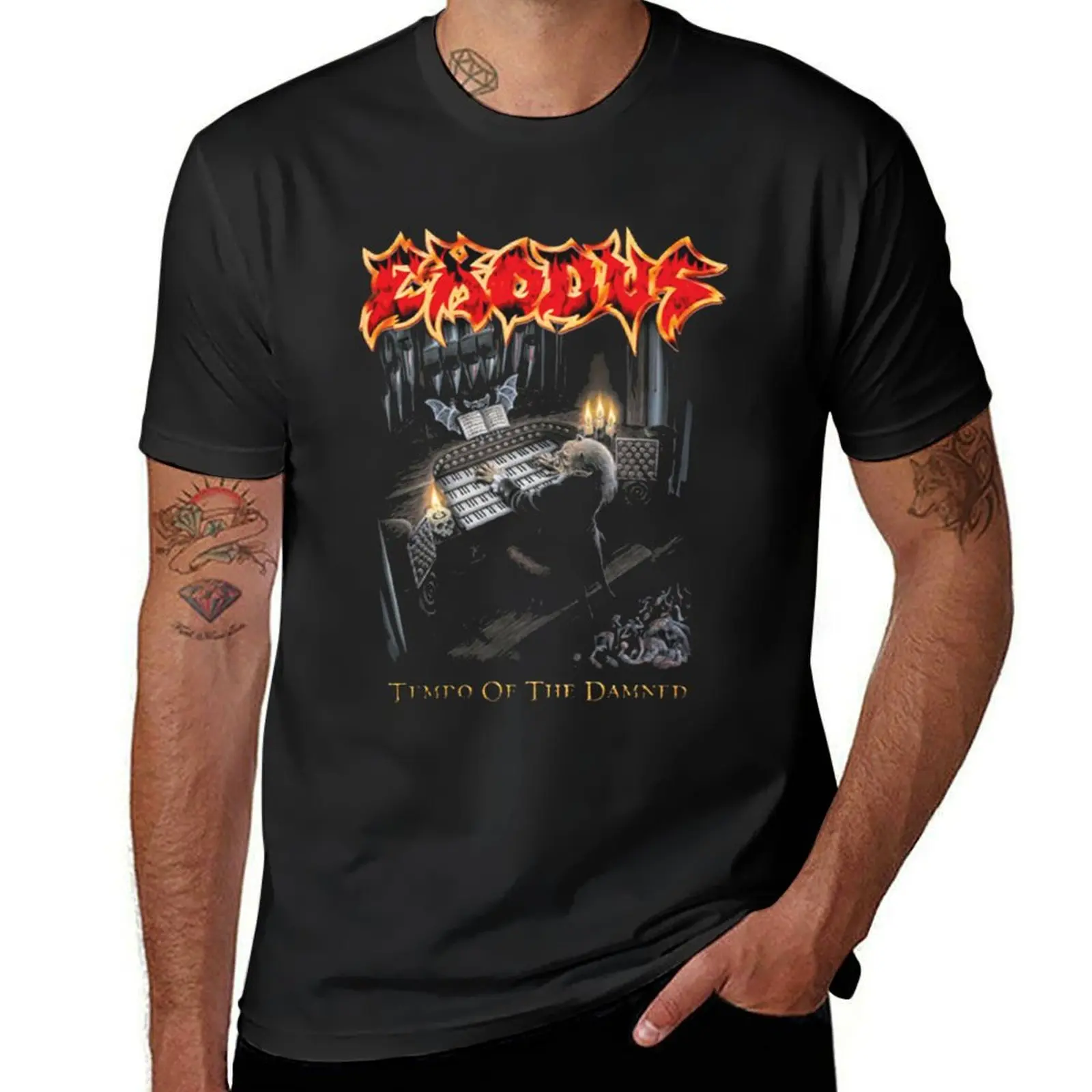 exodus essential T-Shirt sports fans anime clothes clothes for men