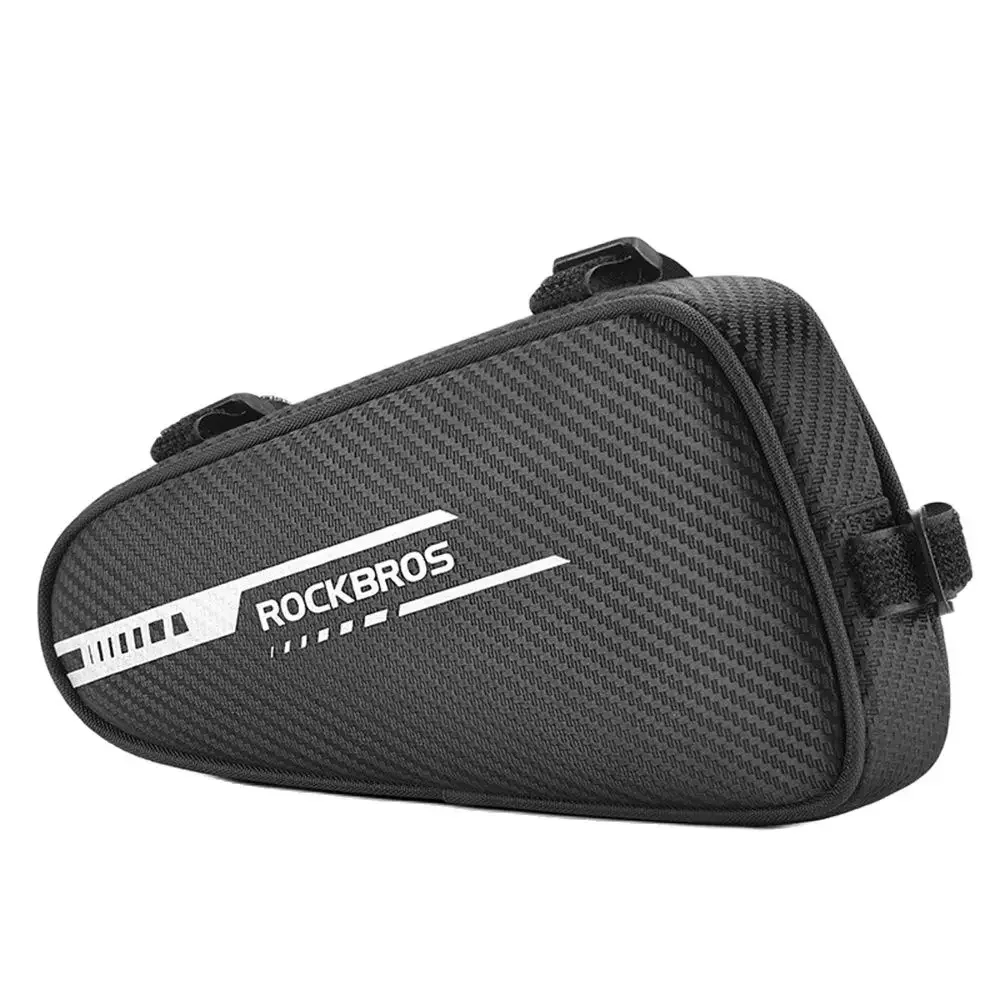 AliExpress ROCKBROS Bike Saddle Bag MTB Road Cycling Reflective Twill Top Tube Triangle Bag Bicycle Handlebar Pouch Frame Front Tube Bag