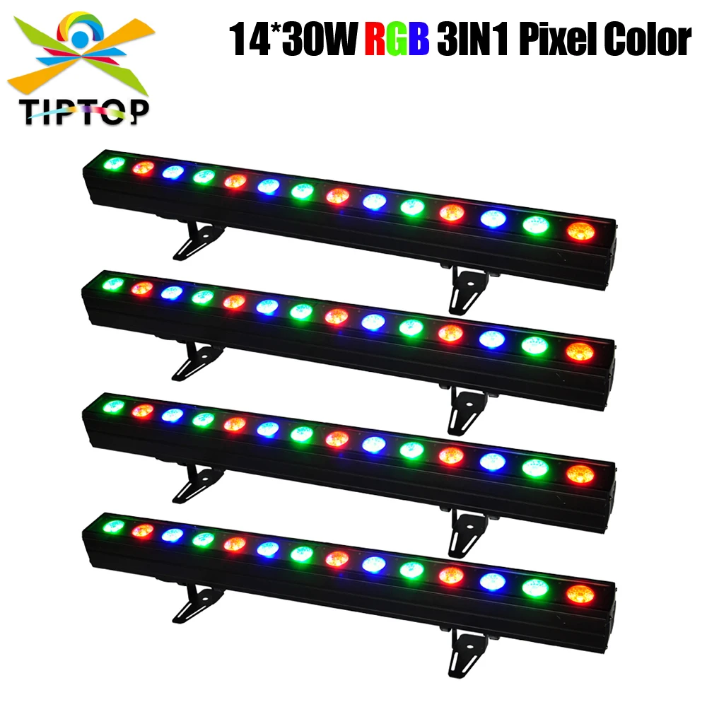 

Discount Price 450W 14x30W Non-waterproof Led Pixel Wall Washer RGB Color Changing Wedding Building Stage Effect Wash x 4