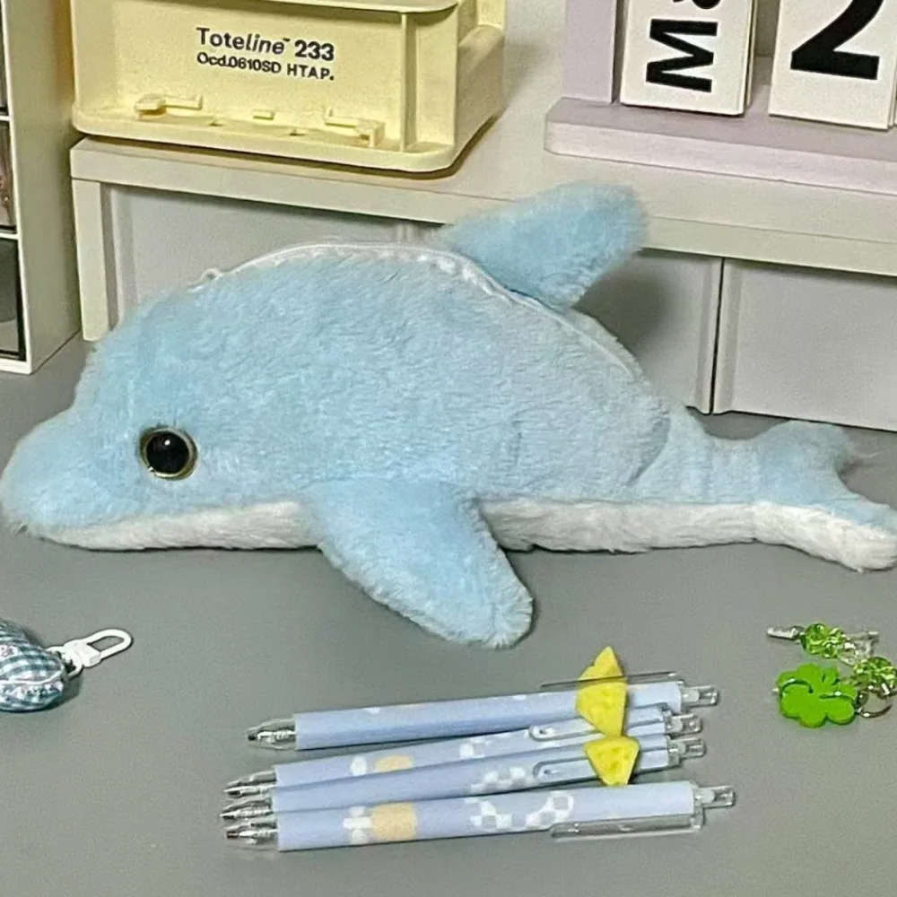 

New Pen Bag Killer Whale Large Capacity Pencil Case Pen Box Back To School