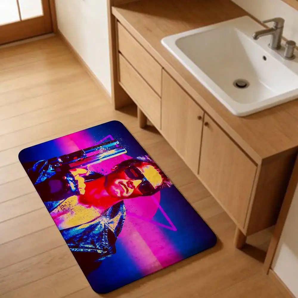 Terminator Movie Floor Mat Cheaper Anti-slip Modern Living Room Balcony Printed Bedside Mats
