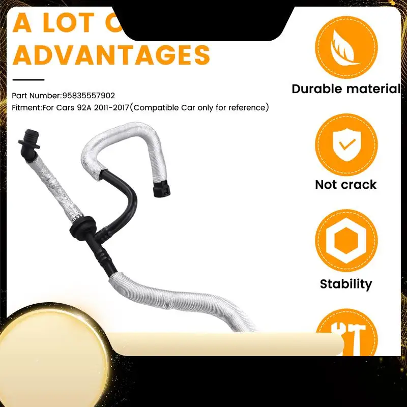 

95835557902 Engine Crankcase Vent Breather Hose Intake Hose For Porsche Cayenne 92A 2011-2017-A74F